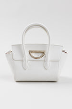 Load image into Gallery viewer, Samantha Thavasa white mini bag with cross-body strap
