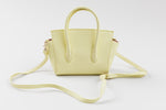 Load image into Gallery viewer, Samantha Thavasa butter yellow mini bag with cross-body strap

