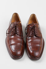 Load image into Gallery viewer, Mezlan dark brown lace-up oxfords (7.5 Men)
