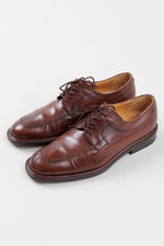 Load image into Gallery viewer, Mezlan dark brown lace-up oxfords (7.5 Men)
