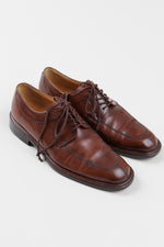Load image into Gallery viewer, Mezlan dark brown lace-up oxfords (7.5 Men)
