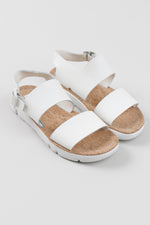 Load image into Gallery viewer, Camper white leather sandals (37)
