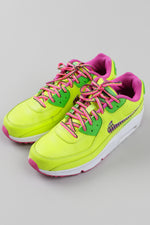 Load image into Gallery viewer, Nike neon “dunks” sneakers (6.5Y)
