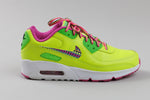 Load image into Gallery viewer, Nike neon “dunks” sneakers (6.5Y)
