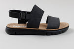 Load image into Gallery viewer, Camper black leather sandals (new) (37)
