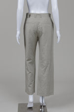 Load image into Gallery viewer, Filippa K light green belted linen blend wide leg pants (34)
