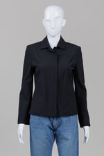 Load image into Gallery viewer, Teenflo Black zip front blazer (6)
