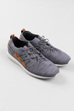 Load image into Gallery viewer, Cole Haan grey knit and tan leather slip on sneakers (13)
