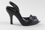 Load image into Gallery viewer, Vivienne Westwood rubber heels with adjustable ankle strap and angel wing detail on toe (6)
