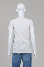Load image into Gallery viewer, Burberry Brit heather grey umbrella print t-shirt (XS)
