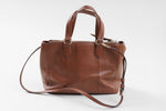Load image into Gallery viewer, Cole Haan mahogany leather shoulder bag
