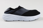 Load image into Gallery viewer, Hoka black slip-on sneakers with white platform (7); like new
