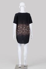 Load image into Gallery viewer, All Saints fade out animal print T-shirt mini dress with pockets (M)
