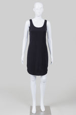 Load image into Gallery viewer, Icebreaker black scoop neck tank dress (S)
