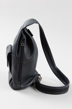 Load image into Gallery viewer, Tignanello one shoulder soft leather backpack with back and side zippered pockets/pouches
