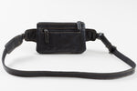Load image into Gallery viewer, Jack Georges black leather fanny pack
