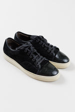 Load image into Gallery viewer, Lanvin black suede sneakers (8)
