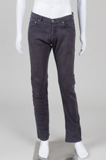 Load image into Gallery viewer, A.P.C. Unisex Grey Straight Leg Button Fly Jeans (33)
