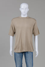 Load image into Gallery viewer, Harry Rosen Taupe Short Sleeve Crewneck Sweater (L)
