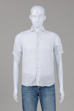 Load image into Gallery viewer, Carro White Short Sleeve Shirt (S)
