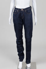 Load image into Gallery viewer, Du/er L2X Relaxed Fit Dark Wash Slim Leg Jeans (29x34)
