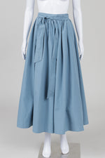 Load image into Gallery viewer, Lily Brown Teal Blue Full Maxi Skirt (0)
