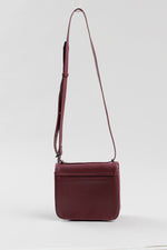Load image into Gallery viewer, Matt &amp; Nat burgandy flap purse
