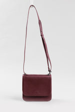 Load image into Gallery viewer, Matt &amp; Nat burgandy flap purse
