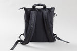 Load image into Gallery viewer, G-Star Raw black fabric backpack with zipper closure
