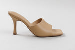 Load image into Gallery viewer, Tony Bianco light tan slip on heeled sandal (5.5)
