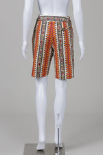 Load image into Gallery viewer, Trina Turk Orange Print Bermuda Shorts (6)
