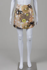 Load image into Gallery viewer, See by Chloe Sage/peach print skirt (12)
