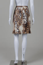 Load image into Gallery viewer, Betu Sport Animal Print Skirt w/ Lacing Detail (14)
