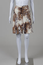 Load image into Gallery viewer, Betu Sport Animal Print Skirt w/ Lacing Detail (14)
