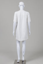 Load image into Gallery viewer, Isabel Marant white denim short sleeve dress (36)
