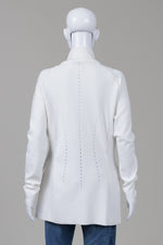 Load image into Gallery viewer, Versace Collection White Knit Blazer (44)
