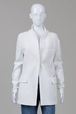 Load image into Gallery viewer, Versace Collection White Knit Blazer (44)
