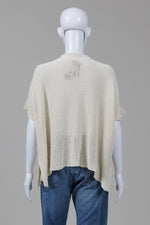 Load image into Gallery viewer, Naya Cream Knit Popover Sweater (S) *New w/ tags $219
