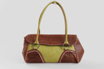 Load image into Gallery viewer, Claudia Firenze green brown and pink baguette (small mark on interior)
