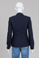 Load image into Gallery viewer, Elie Tahari Navy Blazer (6)
