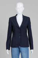 Load image into Gallery viewer, Elie Tahari Navy Blazer (6)
