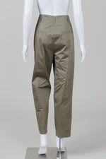 Load image into Gallery viewer, Cambio Kara Khaki Sateen Straight Leg Pants (14)
