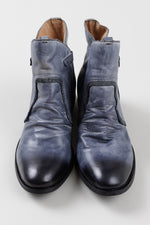 Load image into Gallery viewer, Urge grey and black ombre handmade bootie (38) *like new
