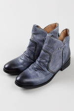 Load image into Gallery viewer, Urge grey and black ombre handmade bootie (38) *like new

