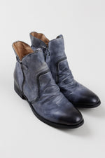 Load image into Gallery viewer, Urge grey and black ombre handmade bootie (38) *like new
