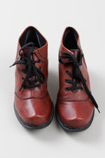 Load image into Gallery viewer, Rieker Wine Bootie (38) * like new
