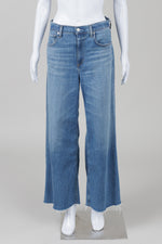 Load image into Gallery viewer, Citizens of Humanity Hi-Waist Wide Leg Raw Edge Jeans (28)
