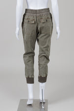 Load image into Gallery viewer, James Perse Army Green Surplus Style Joggers (2)
