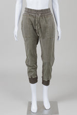 Load image into Gallery viewer, James Perse Army Green Surplus Style Joggers (2)
