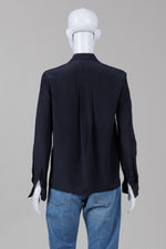 Load image into Gallery viewer, Emporio Armani Navy Long Sleeve Shirt (36)
